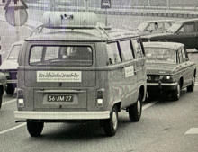 VW bus 63-56, op de Parallelweg richting Velsertunnel.